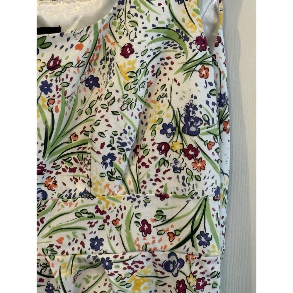 petite sophisticate floral dress Cottage Garden Party Feminine Spring 12P - Picture 3 of 9
